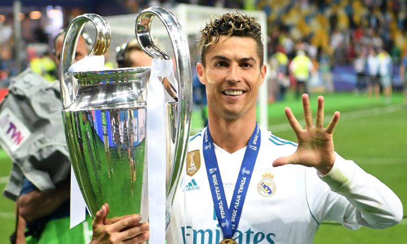 Siêu sao bóng đá Cristiano Ronaldo là cái tên nổi bật nhất tại Real Madrid 